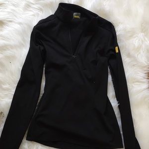 Small Phase AR ZIp Neck LS Women’s